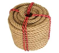 MYXJX Ficelle, Cordes de Chanvre de 14 mm, Guerre Super Forte à 4 brins, Corde de Jute for terrasse, Corde de Manille, décoration de Jardin, hamac, Artisanat, Jardinage, quais(14MM 40M)
