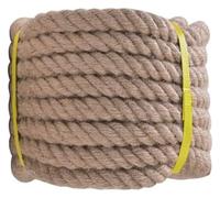 MYXJX Ficelle, Cordes de Chanvre de 28mm, Corde de Jute à 4 Plis, décoration de Jardin de Guerre Solide(20MM 10M)
