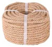MYXJX Ficelle, Cordon en macramé de 25mm de diamètre for Bricolage, Corde de Chanvre torsadée Robuste for Lustre(25MM 20M)