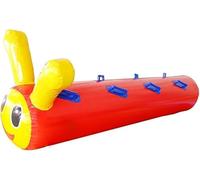 MYXJX Jeux de Team Building pour Le Travail, Jeux d'extérieur du Groupe IEOWY: Jeux d'équipe en Plein air, gonflables, Amusants for Jeunes Enfants, Jouets d'exercice(Blue,Adult-10adult)