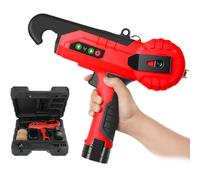 MYXJX Machine à Attacher Les Plantes, Attache-Plantes Automatique sans Fil avec 2 Batteries, diamètre Maximal du Bouquet:,5cm