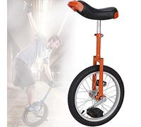 MYXJX monocycle, Vélo à Roue Unique à Roue antidérapante de 20 Pouces, avec Jante en Alliage, Pneu très épais, siège réglable, for Les Sports de Plein air, Le Fitness, l'exercice et la santé(Red)