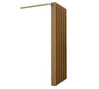 MYXJX vestiaire Portable, Cabine d'essayage for Magasin de vêtements, Cadre métallique, vestiaire en Forme de L for Centre Commercial, Boutiques, Bureau(F)