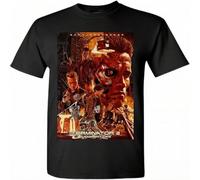 MYXXIIOSA Terminator Judgment Day T2 Retro Arnold Schwarzenegr Skynet Mens T Shirt