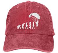 MYYCYCV Casquette de Baseball Casquette de Baseball Ajustable Unisexe, Casquette Parapente Parapente Evolution Classic Cadeaux