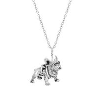 MYYCYCV Collier avec pendentif bouledogue français mignon animal chien carlin pendentif tridimensionnel collier personnalisé fourniture cadeau, Autre