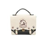 MYYDD Sac à Dos Alice in Wonderland Poker Cards Lolita Cross-Body Petit Carré pour Femmes, Blanc