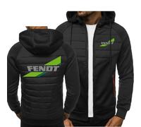 MYYLY Sweat à Capuche en Duvet pour Hommes pour FENDT imprimé à Manches Longues en Patchwork à Capuche, Sweat-Shirt d'extérieur à Blocs de Couleurs, Pull-Over décontracté avec Cordon,F-L