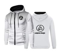 MYYLY Sweat à Capuche pour Homme Linkin Park, Veste zippée, Manteaux, Pull décontracté,vêtements d'extérieur,Sweat-Shirt à Capuche, Hauts à Manches Longues, Sweat à Capuche léger,E-Adults/M