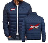 MYYLY Vestes épaisses en Duvet pour Hommes pour Can am Print Sweat-Shirt zippé Couleur Unie Pull à la Mode Manteau Chaud Confortable Survêtements Veste d'hiver Vêtements d'extérieur,D-3XL