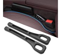 MYYULONG 2 Pièces Boîtes de Rangement pour Siège de Voiture pour BMW X4 G02 2018-2024, Remplisseur pour Espace Entre Sièges Bandes de Remplissage Anti-Fuite