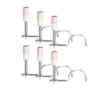 MyyYiTar Lot de 80 clous pour pistolet à ongles manuel en acier, 7,3 mm de diamètre, collier de serrage de tube de 32 mm, fixation de tuyau