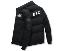 Myzter Doudoune Duvet Ultimate Fight, Plume Matelassé Ultralight, Veste Matelassée pour la Randonnée et le Voy.age(Black,3XL)