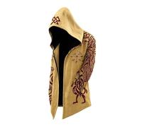 MYZTTZR Cardigan à Capuche pour Homme Viking 3D Tattoo Print Fenrir Wolf Celtic Knot Retro Fashion Valhalla Medieval,Viking Dragon,XXL