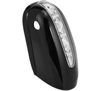 Myzzo Clignotant de rétroviseur automobile Side Mirror Indicator Light For Benz W220 2003 2004 2005 A2208100964 Car Back Housing Cover(R)