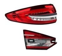 Myzzo feux arrière du véhicule Feu pour arrière LED pour maroc 2017 2018 2019 2020, feu de freinage, voyant d'avertissement pare-chocs(Left-2PC)