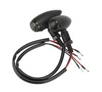 Myzzo Indicateurs de moto Clignotants de pour moto 12V, feux signalisation latéraux, pour arrière, balises clignotantes, accessoires moteur pour Cruiser Chopper