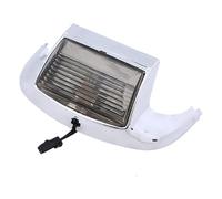 Myzzo Indicateurs de moto Embout pour avant de pour moto LED pour lumière pour Davidson pour Touring FLHT FLT FLHS 1997-2013 garde-boue pour décorative pour(Gris)