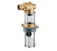 MZ Soupape de trop-plein avec 2 billes - 60 mm pour raccord de tuyau 60 mm