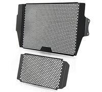MZ-STORE Moto Alliage d'aluminium Couvercle de Grille de Radiateur & Garde de Kit D'huile pour Multistrada 1200 2010-2014 Multistrada 1200 S Pikes Peak 2012-2014