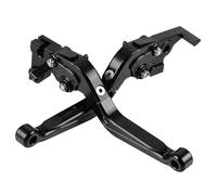 MZ-STORE Moto CNC Aluminium Réglable Pliable Leviers d'embrayage de Frein pour Tracer 700 2018-2020-Noir