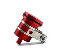 MZ-STORE Universel Réservoir de Liquide de Frein Bouchon D'huile pour Z1000SX Z1000 Z900 Z800 Z750 Z750R Z650 Z300 Z200 MT-01 MT-03 MT-07 MT-09 MT-10 MT-125 S1000R S1000RR S1000XR (Rouge)