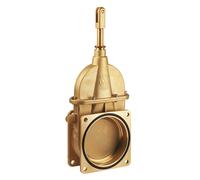 MZ Vanne à lisier en laiton avec 2 brides 8" Vanne à piston 2 brides, 4 trous, des deux côtés