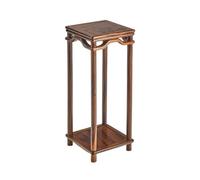 mZ7jGu1 Piédestal de bonsaï à fleurs Étagère à bonsaï zen for salon d'intérieur, étagère de table fleurs en noyer style chinois(Petit)