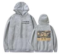MZALQPGF Liam Payne Choose Love Merch Memorial Sweat à capuche avec cordon de serrage et poche pour homme/femme, Gris - R244398, M