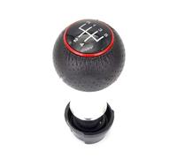 mzbcusdio Pommeaux Leviers Compatible Avec A1 Pour A2 A3 8L 8P A4 B5 B6 B7 B8 B9 A5 A6 C5 C6 C7 C8 C9 A7 Remplacement Du Pommeau De Levier De Vitesse 5 Ou 6 Vitesses(Red,5 speed)