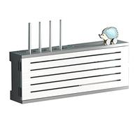 MZBDYYF Boîte de blindage pour prise de bûche, boîtier de rangement mural pour routeur, étagère murale multifonction pour routeur WiFi