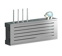 MZBDYYF Boîte de blindage pour prise de bûche, boîtier de rangement mural pour routeur, étagère murale multifonction pour routeur WiFi