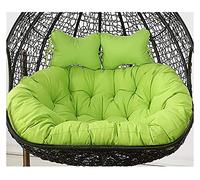 MZBDYYF Épaississez Les tampons de Chaise de Chaise hamac à œufs Suspendus - Coussin de Chaise papasane Double étanche pour Jardin de Patio Villa extérieur