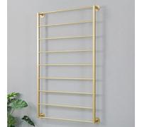MZBDYYF Support mural en métal pour écharpe, organisateur d'écharpes en soie, porte-vêtements, porte-cravates suspendu, magasin de vêtements, étagères de vente au détail, vêtements commerciaux