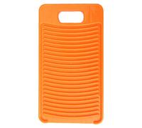 MZD - Mini planche à laver en plastique pour enfants, chemises, linge propre, vert citron (orange)