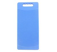 MZD Planche à laver rectangulaire en plastique 50 cm de long (bleu)