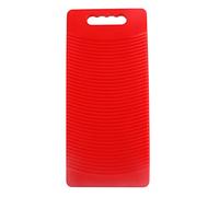 MZD Planche à laver rectangulaire en plastique - 50 cm de long - Rouge