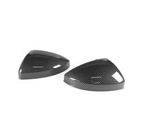 MZEER Couvercle De Rétroviseur Latéral De Voiture en Fiber De Carbone Coque pour A-UDI TT TTS RS TTRS MK3 8S 2015 - 23 R8 2016 - 2023(Carbon Look)