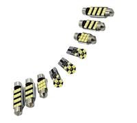 MZEER Plafonnier Intérieur Pour Liseuse De Coffre Pour Q7 4L 2006 2007 2008 2009 2010 2011 2012 2013 2014 16 Pièces(Ice blue)