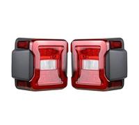MZEER pour Jeep pour Wrangler JK 2007-2018 Feu Arrière À LED Ensemble De Feux Arrière Feux Arrière Feu De Freinage Feu De Recul Feux De Jour(EUR Version Red)