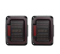 MZEER pour Jeep pour Wrangler JK JKU 2007-2018 Feux Arrière À LED Feu De Freinage Arrière Feu Arrière De Recul 30W Feu Arrière De Voiture(EU)