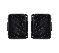 MZEER pour Jeep pour Wrangler JK JKU 2007-2018 Feux Arrière À LED Feu Stop Arrière avec Clignotant Feu Arrière De Voiture(Black,Euro)