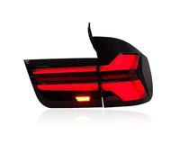 MZEER pour X5 E70 2007 2008 2009 2010 2011 2012 2013 Feux Arrière À LED De Voiture DRL Feux De Brouillard Arrière De Remorque Clignotants(2007-2010)