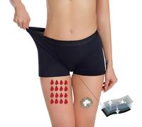 MZGN Culotte Menstruelle Absorbante,Culotte Menstruelle 40ML Absorbante Culotte Regle Lavables Culotte Périodiques (FR/ES, Alpha/Lettres, Taille Unique, Taille Normale, Taille Normale, S)