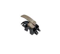 mzhjias poignées de porte intérieure de rechange Pour Nissan pour frontière pour navara D40 pour Pathfinder pour Xterra 2005-2013 poignée intérieure de porte marron et chromée(Brown Left)