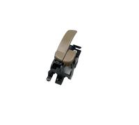 mzhjias poignées de porte intérieure de rechange Pour Nissan pour frontière pour navara D40 pour Pathfinder pour Xterra 2005-2013 poignée intérieure de porte marron et chromée(Brown Right)