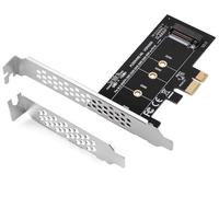 MZHOU Adaptateur Riser PCIe 3.0 x1 à M.2 NVMe | Convertisseur SSD M-Key avec Support 2280/2260/2242/2230