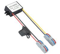 Mzhou Convertisseur DC/DC 17-60V vers 12V 5A 60W - Alimentation Voiture/Camion - Protection Surtension/Surchauffe - pour LED, GPS, Systèmes Audio
