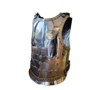 MZICXV Armure de hussard ailé polonais - Cuirasse et épaulières de chevalier fabriquées à la main - Reconstitution historique portable(A)