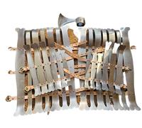 MZICXV Armure lamellaire Valsgärde de l'époque Vendel, armure corporelle portable de reconstitution historique, combat du début du Moyen Âge(B)